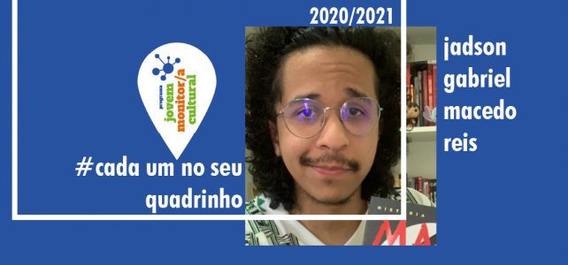 Mergulhando nos quadrinhos: jovem monitor Jadson Gabriel Macedo Reis
