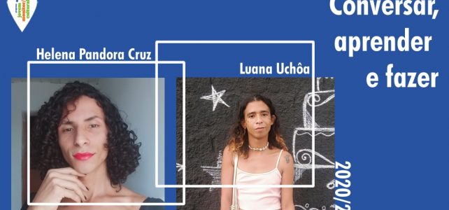 Jovens Monitoras de espaços culturais diferentes estão criando oficinas que unem biblioteca e centro cultural onde atuam