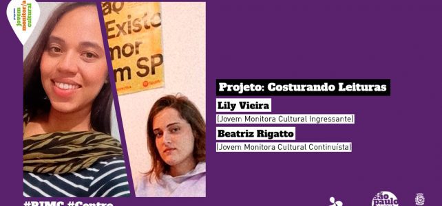 Jovens monitoras costuram o mundo da leitura em seu novo podcast