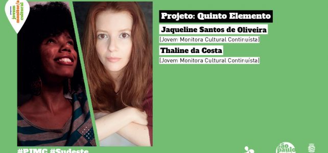 Quinto Elemento: jovens monitoras produzem podcast de conversas para atrair mais atenção para a EMIA