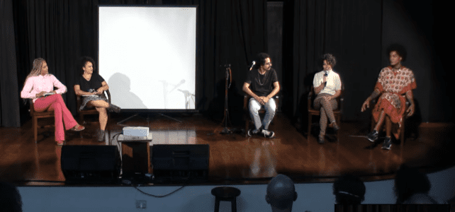 Cultura como estratégia de sobrevivência na mesa “Juventude e Saúde Mental”